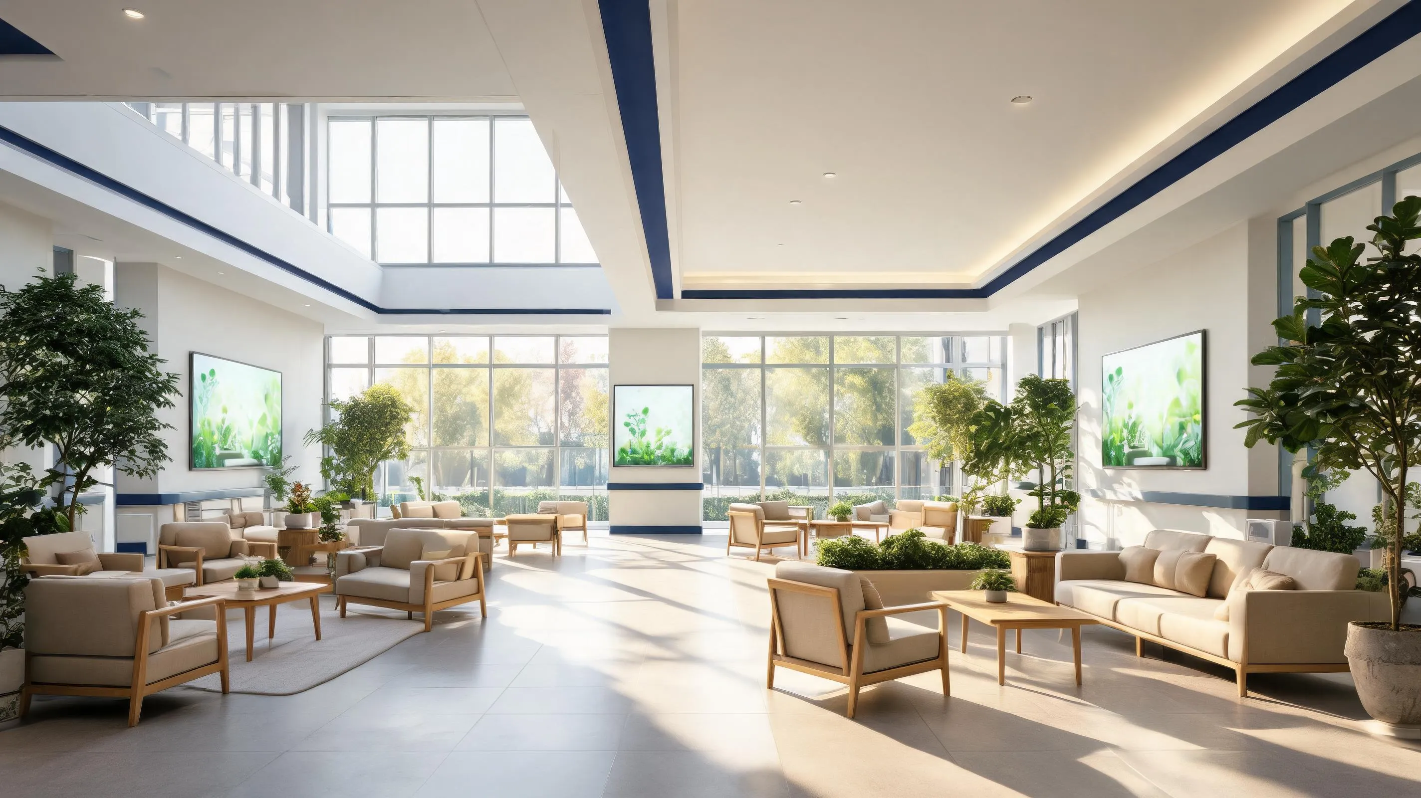 Modern international hospital facility