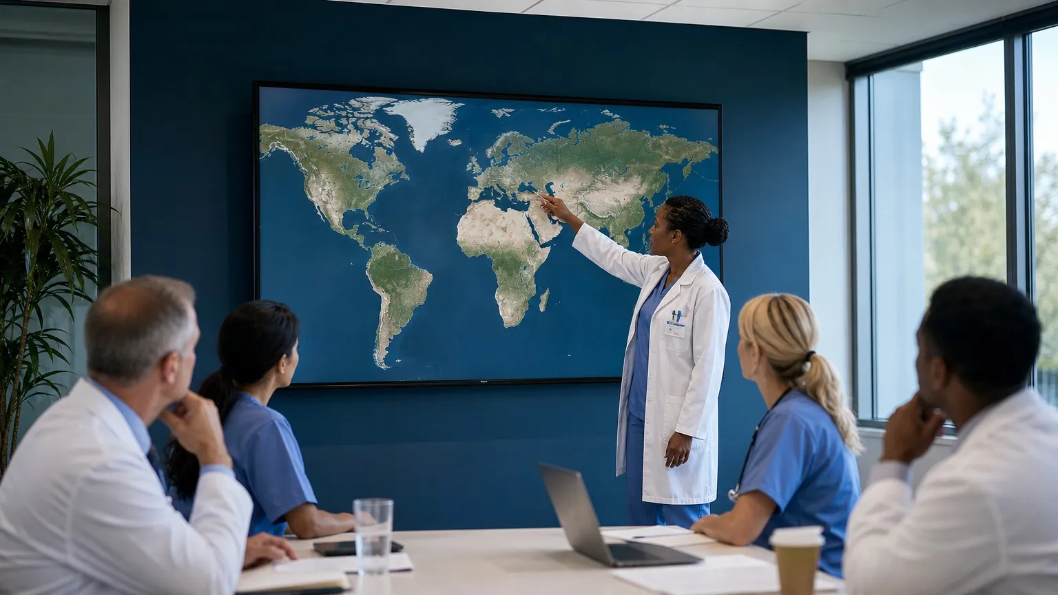 Global medical strategy — Nexusuro international BPH MIST distribution partnerships